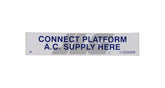 110333 Decal, AC Outlet | Skyjack